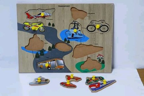 wooden Puzzle  transport