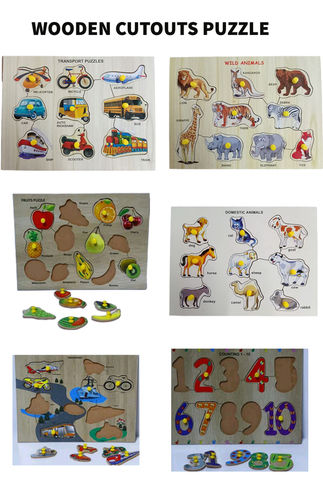 Wooden Puzzle Mdf Cutout Manufacturer