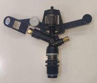 Plastic Brass Nozzle Sprinkler - Pvc Material, Versatile Sprinkler For Efficient Irrigation | Designed For Standard Irrigation Use