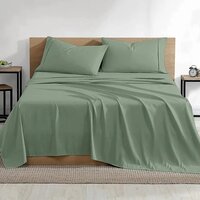 Cotton Rich Dyed King Bedsheet