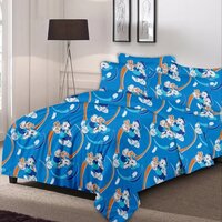 Kids Cotton Printed Double Bed sheet