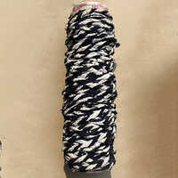 Navy White MOP Yarn