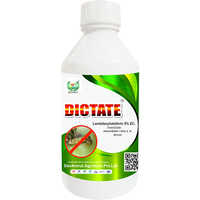 Dictate-lambda Cyhalothrin 5% Ec - Triple Action Insecticide, Quick Knockdown, Broad Spectrum, Liquid Formulation, Compatible With Acidic And Alkaline Insecticides, Granular Packaging Options