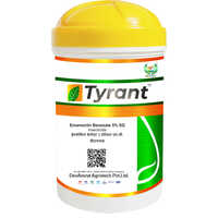 Tyrant Emamectin Benzoate - 5% Sg | Non-systemic Larvicide, Quick Release, Water Soluble Powder, Compatible With Various Insecticides And Fungicides
