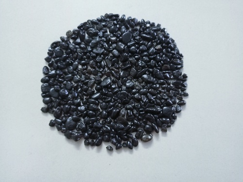 Indian stone pebbles expert black 3-6 mm smaller size high glosst polished gravels stock ready to diapatch at wholesale priceprice