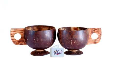 Coconut Shell Tea And Coffee Cup