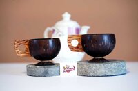 Coconut Shell Tea And Coffee Cup
