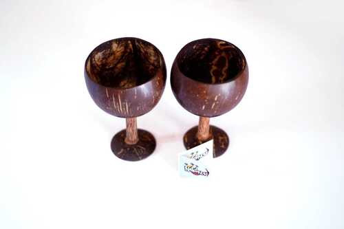 Coconut Shell Cocktail Cup