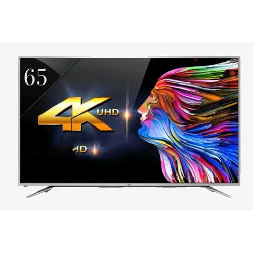 Plastic & Glass 65 Inch 4K Uhd Smart Led Tv