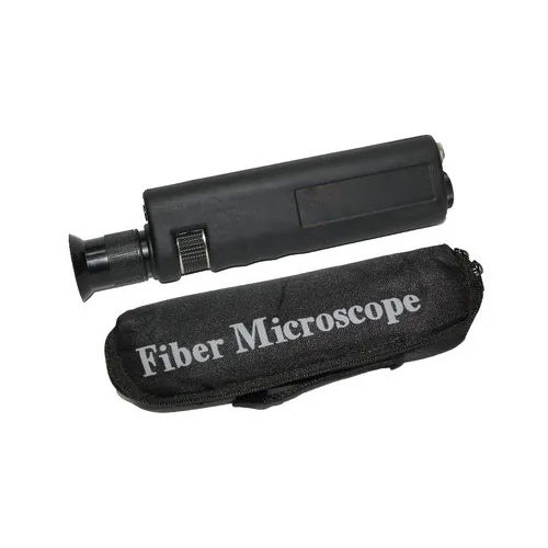 Black Fiber Optic Microscope Scope