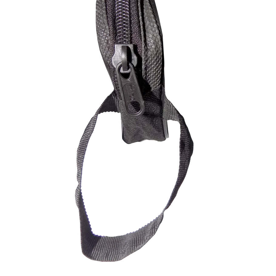 Portable Travel Hand Pouch/Shaving Kit Bag (20cm) for Multipurpose Use (Black) (0846)