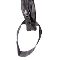 Portable Travel Hand Pouch/Shaving Kit Bag (20cm) for Multipurpose Use (Black) (0846)