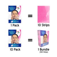 Fresh Paper Soap Strips Traveling Hand Wash with Jasmine Fragrance (100pc) (1311)