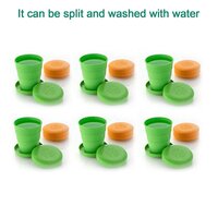 Unbreakable Magic Cup/Folding/Pocket Glass for Travelling (0659L)