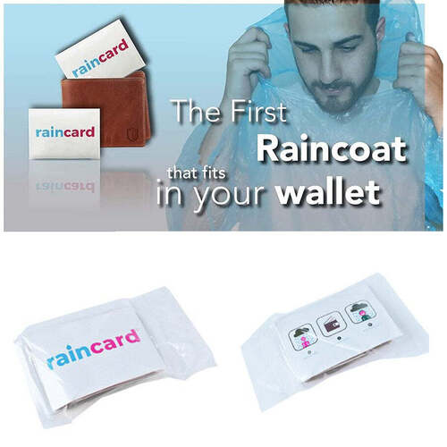 Easy to Carry Emergency Waterproof Rain coat pouch (1425A)