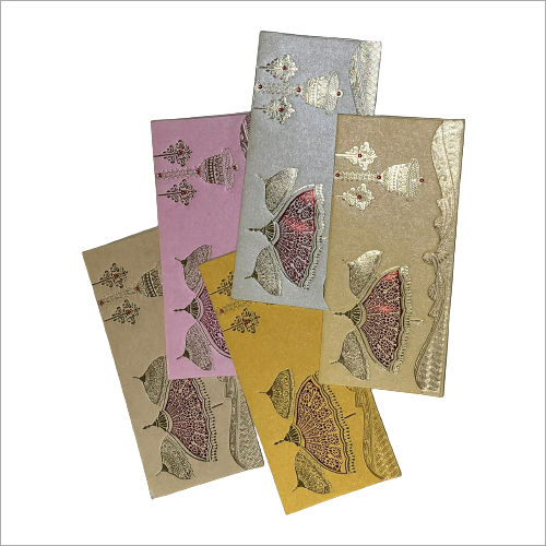 Paper Umbrella Cutting Shagun Envelopes