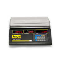 Piece Counting Scale - Steel Design, Digital Monitor Display | Electric Power Supply For Accurate Weight-based Counting
