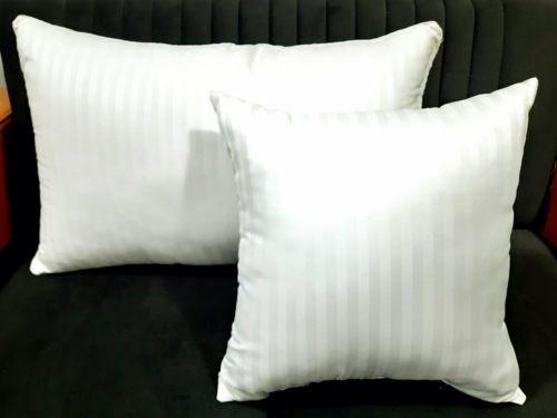 Printed White Cotton Cushion