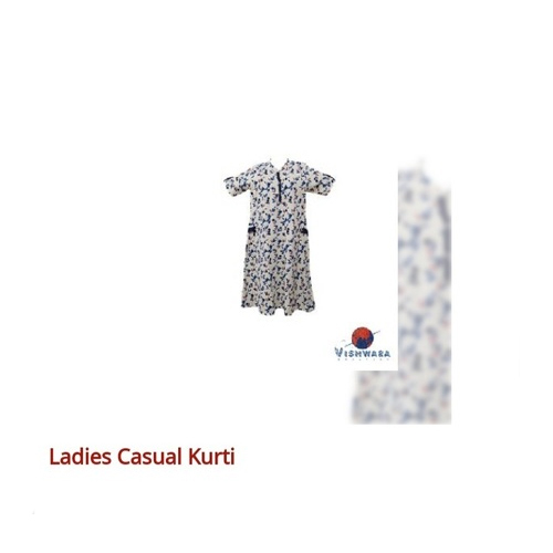 Printed Ultra Soft Pure Cotton Ladies Fancy Kurti