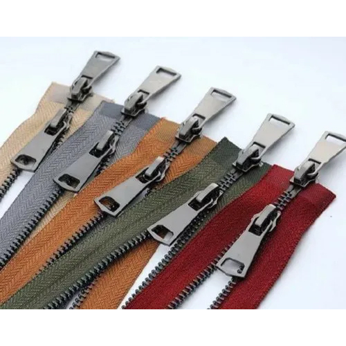 Metal zipper slider