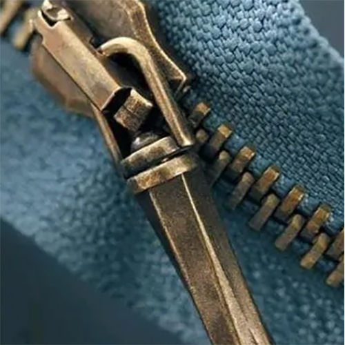 Multicolor Brass Zippers