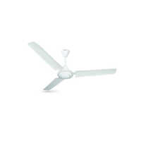 Electric Stealth Ceiling Fan - Metal Blades, 3-Blade Design, White Finish | 220 Volt Power, 2-Year Warranty