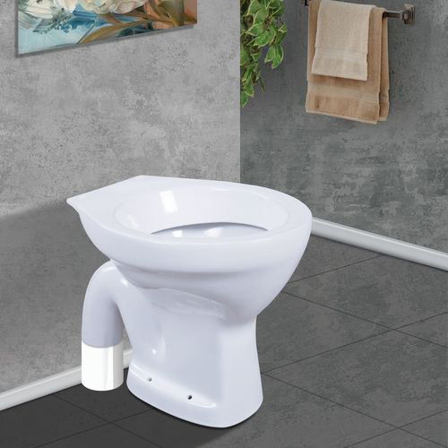 White European Water Closet S Trap