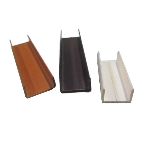 C Channel PVC Section - Rigid, Various Sizes & Thicknesses | Multicolor, Smooth Surface, Durable, Lightweight, Moisture & Chemical Resistant