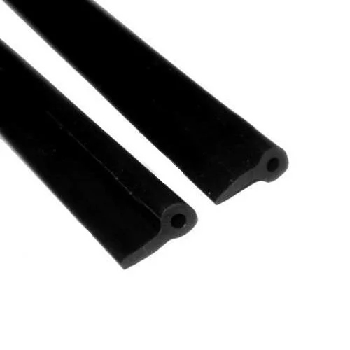 PVC Plastic Extruded Profile Sections - Rigid PVC Various Thicknesses Black Color | Durable Lightweight Smooth Surface Finish Customizable
