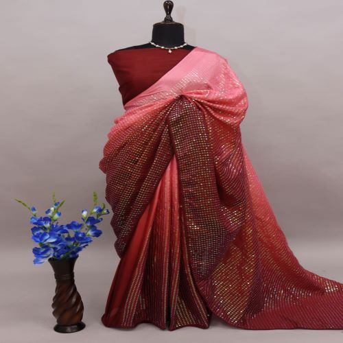 GEORGETTE SEQUINS SAREE