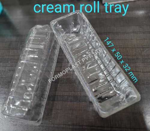 cream roll blister tray