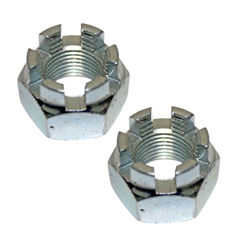 Silver Slotted Or Castle Nuts