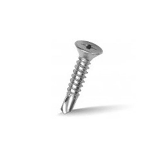 Silver Csk Head Phillips Self Drilling Screws