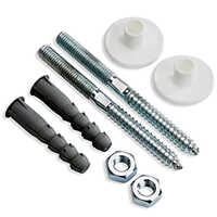 Wash Basin And Rack Screws - High-quality Industrial Silver Polished Finish, Various Sizes Available