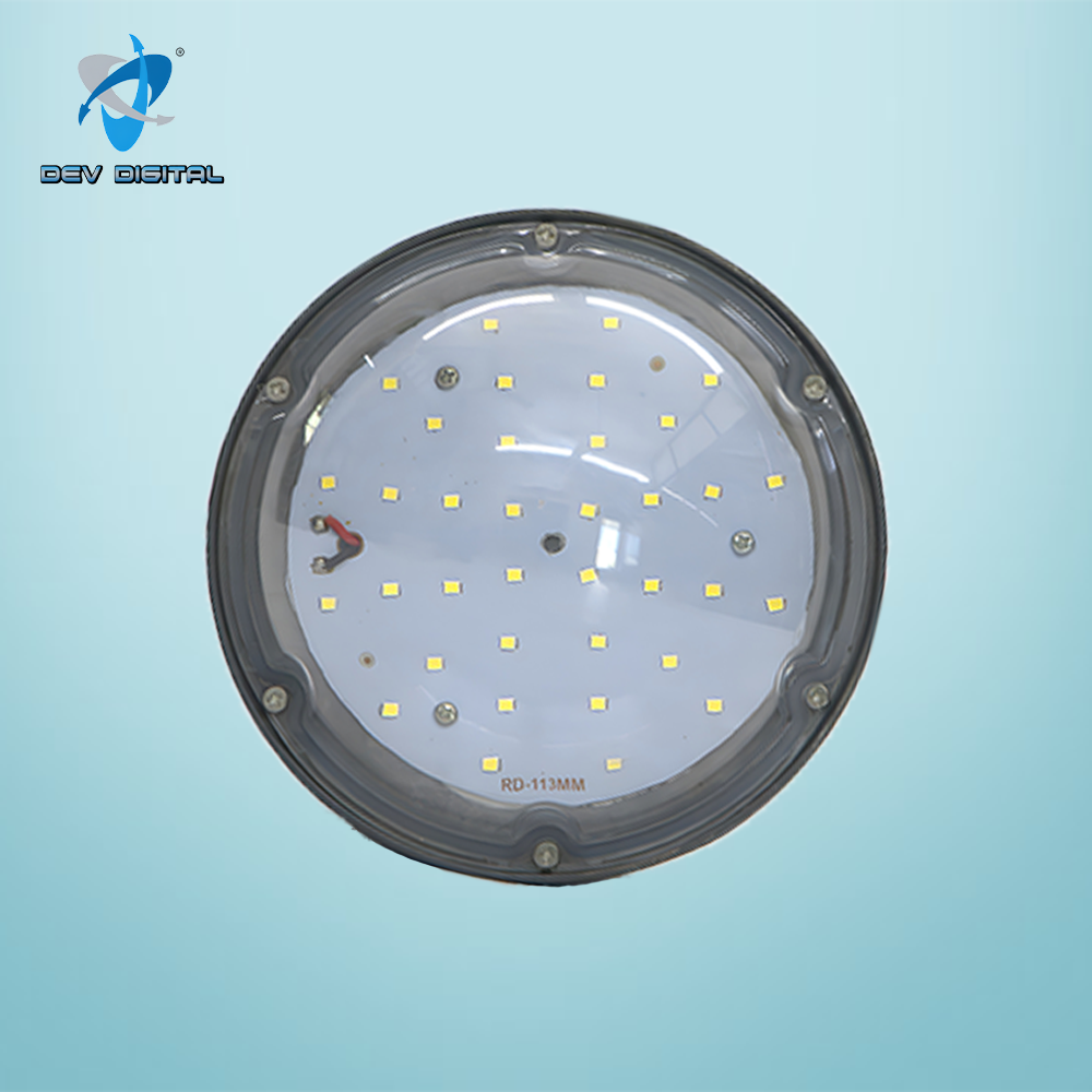 Led Well Glass Light - 36w - Color: Black