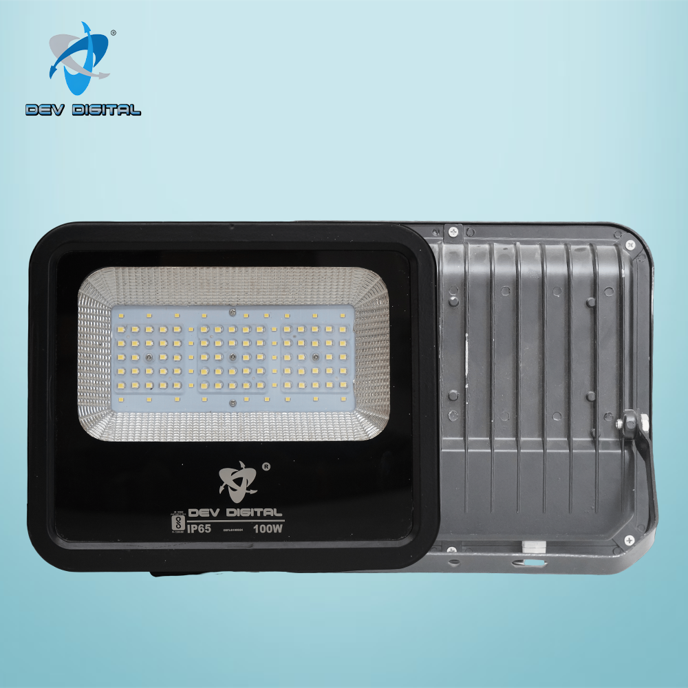 Led Flood Light 100w - Slim - Application: Outdoor And Indoor