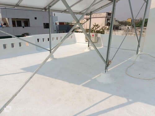 Terrace Waterproofing - Polyurethane, 10-12 sq.m/litre Coverage | 5-Year Warranty, UV and Temperature Resistant -20Â°C to +80Â°C, 24-Hour Drying Time