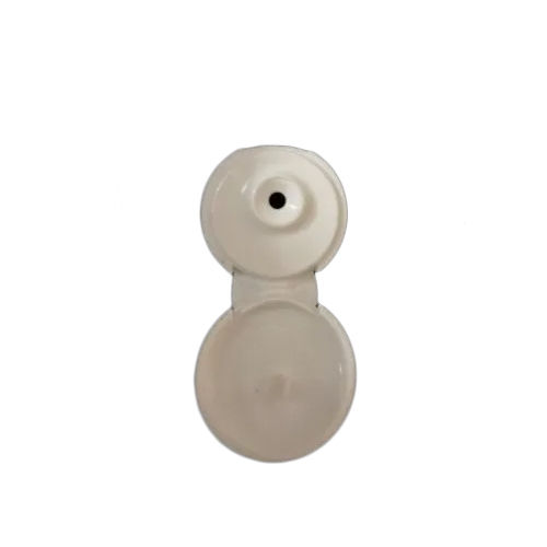 White 25 Mm Long Neck Flip Top Cap