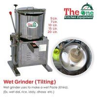 WET GRINDER TILTING