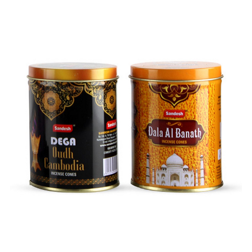 Incense And Dhoop Tin Containers