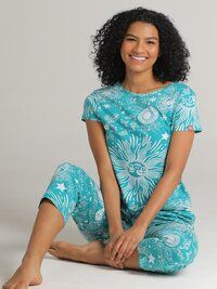 Evolove Green Sun Nightsuit