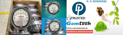 GEMTECH Differential Pressure Gauge by Doodanna kundi Industrial Area Bengaluru Karnataka