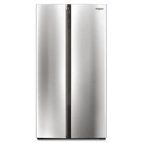 Whirlpool W Series 603 L Glass Finish Frost-Free Side By Side Refrigerator