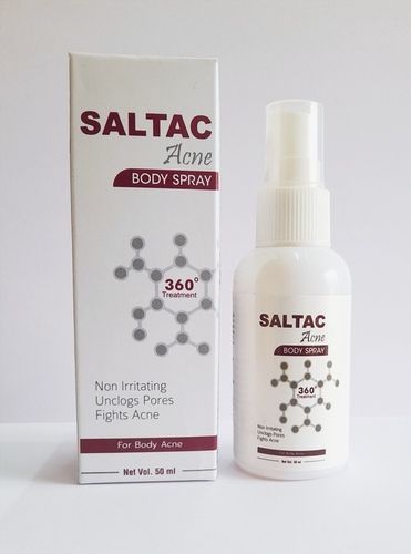 Saltac Acne Body Spray Easy To Use