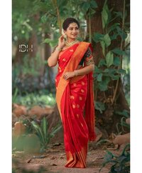 Women Designer Lichi Silk Saree...