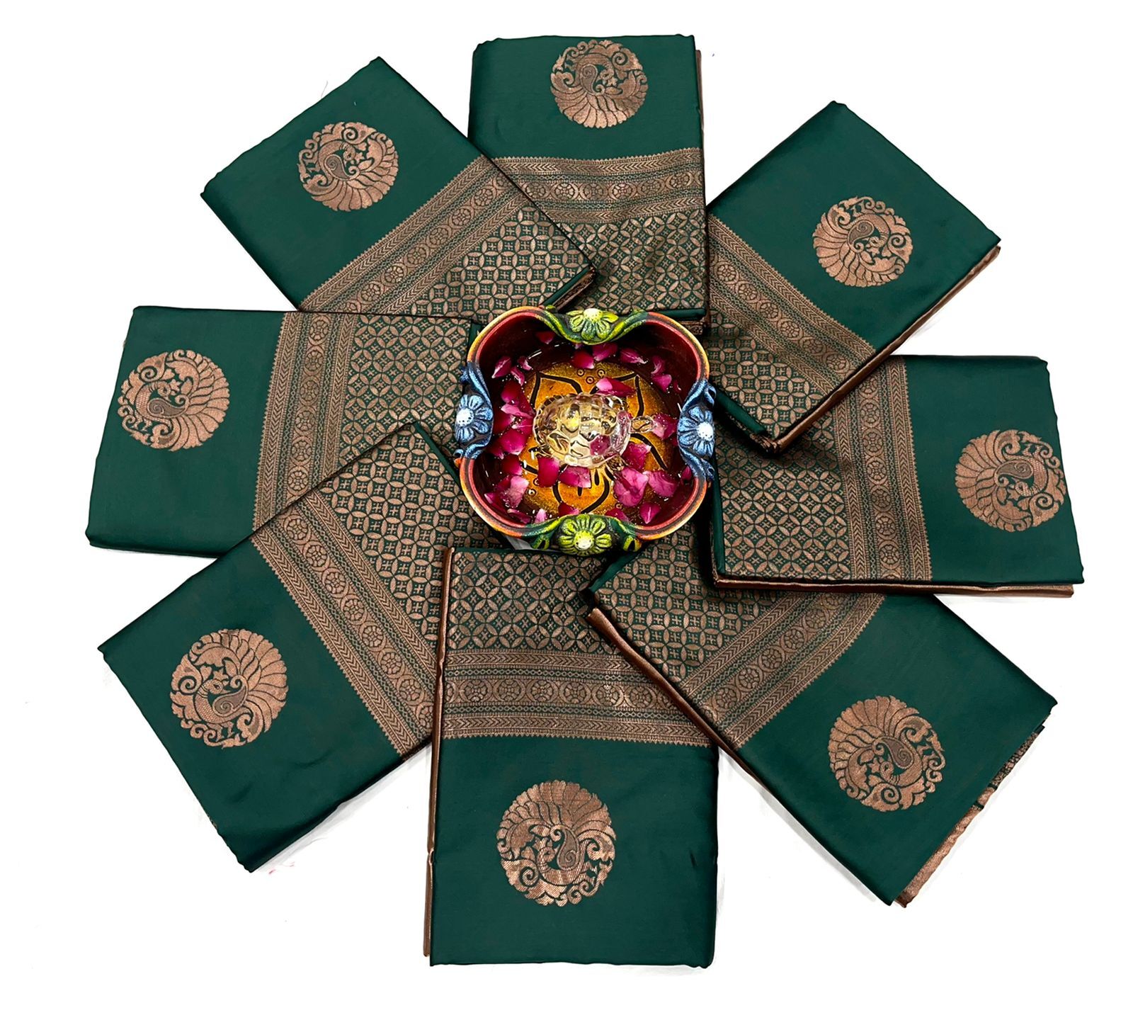 Women Designer Rich Pallu Jecquard LIchi Silk Saree