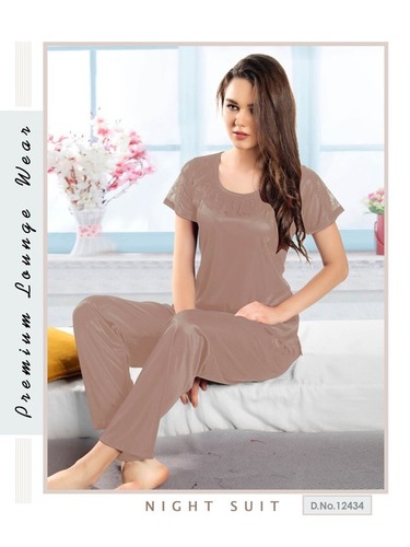 Ladies Silk fashion nightdress