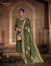 Milan Silk With Pure Handwork Pure Cotton Inner Kurtis