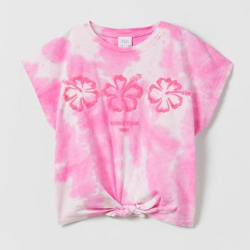 Kids Floral Themed T Shirt