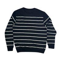 Mens Crew Neck Striped Sweatshirt